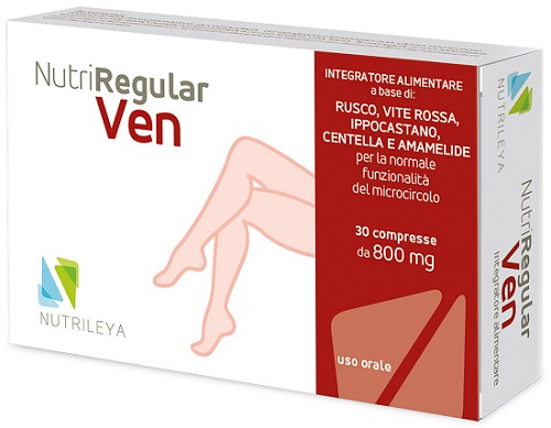 NUTRIREGULAR VEN 30 COMPRESSE - maxifarmacia.it