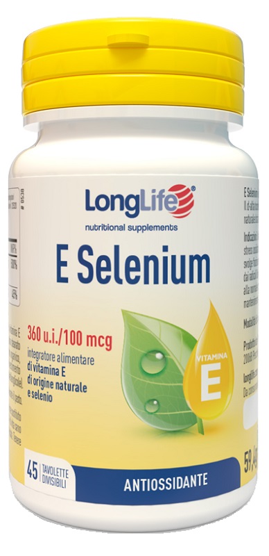 LONGLIFE E SELENIUM 45 TAVOLETTE - maxifarmacia.it