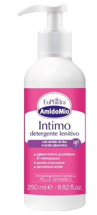 EUPHIDRA AMIDOMIO INTIMO DETERGENTE LENITIVO PH7 DA 250ML - maxifarmacia.it