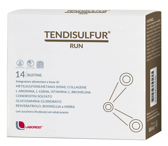 TENDISULFUR RUN 14 BUSTINE - maxifarmacia.it