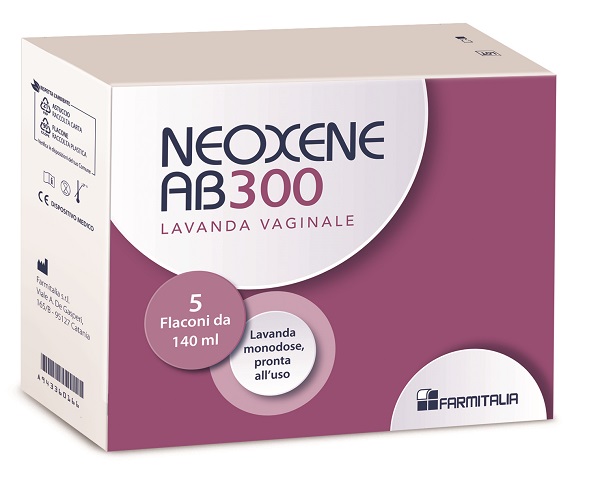 NEOXENE AB 300 LAVANDA VAGINALE 5 FLACONI DA 140 ML - maxifarmacia.it