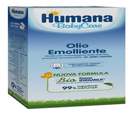 HUMANA BABY CARE OLIO EMOLLIENTE 250 ML - maxifarmacia.it