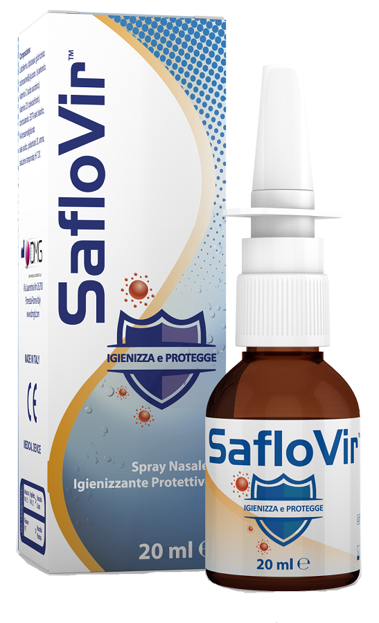 SAFLOVIR SPRAY NASALE IGIENIZZANTE PROTETTIVO 20 ML - maxifarmacia.it