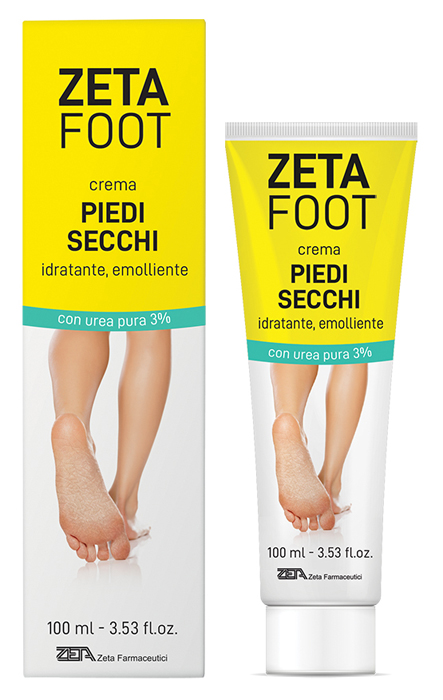 ZETAFOOT CREMA PIEDI SECCHI 100 ML - maxifarmacia.it