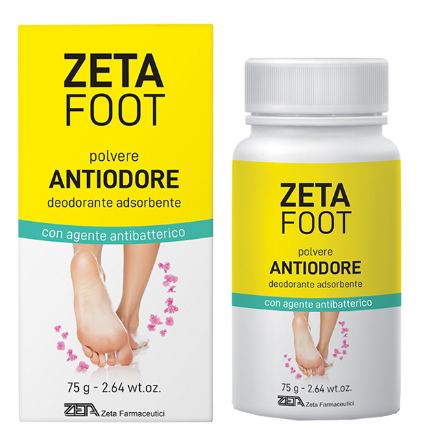 ZETAFOOT POLVERE ANTIODORE 75 G - maxifarmacia.it