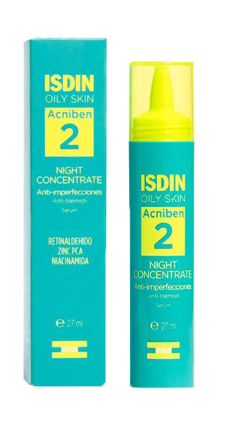 ACNIBEN OILY SKIN NIGHT CONCENTRATE 27 ML - maxifarmacia.it