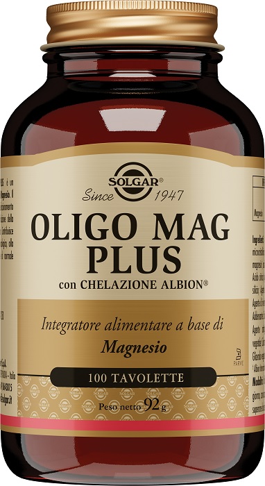 SOLGAR OLIGO MAG PLUS da 100 TAVOLETTE - maxifarmacia.it