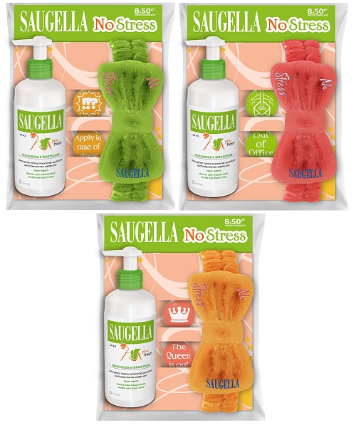 SAUGELLA YOUFRESH NO STRESS BUNDLE COMPOSTO DA 1 YOUFRESH 200 ML + GADGET FASCIA CAPELLI + GADGET 2 PATCH OCCHI - maxifarmacia.it