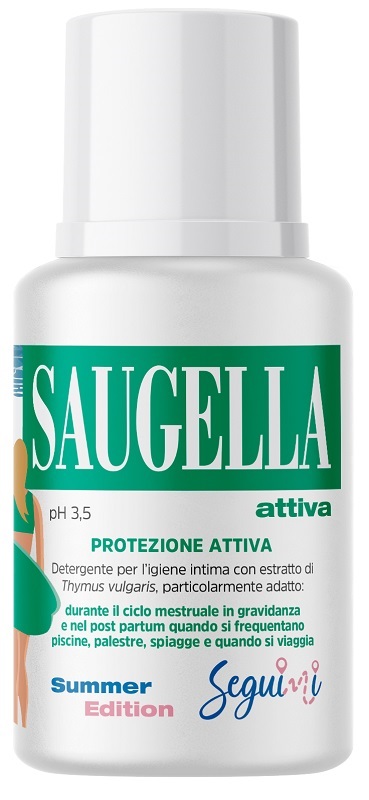 SAUGELLA ATTIVA PH 3,5 PROTEZIONE ATTIVA DETERGENTE IGIENE INTIMA 100 ML - maxifarmacia.it