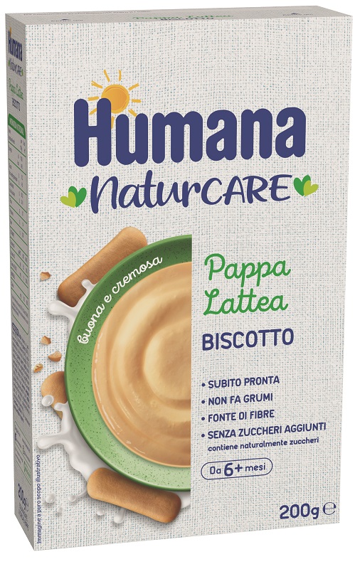 HUMANA PAPPA LATTEA BISCOTTO 200 G - maxifarmacia.it