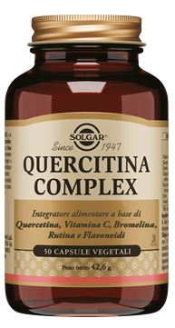 SOLGAR QUERCITINA COMPLEX 50 CAPSULE VEGETALI - maxifarmacia.it