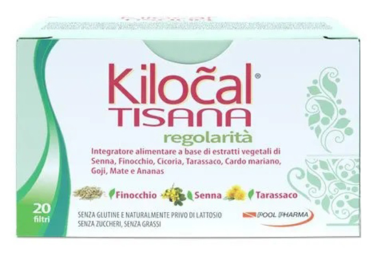 KILOCAL TISANA REGOLARITA' 20 FILTRI - maxifarmacia.it