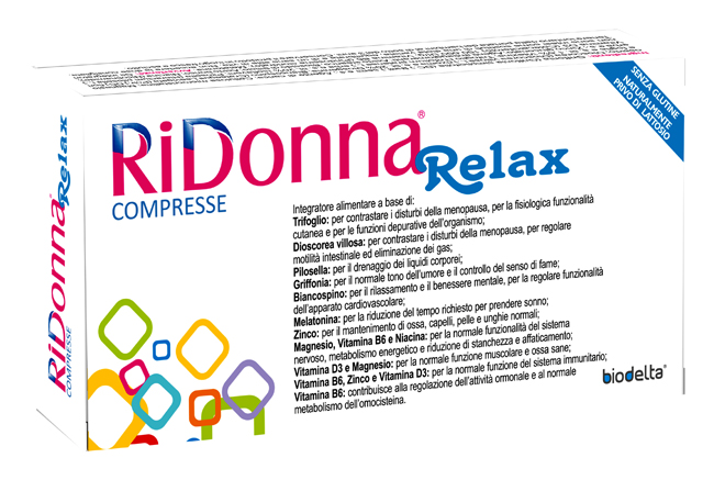 RIDONNA RELAX 30 COMPRESSE - maxifarmacia.it