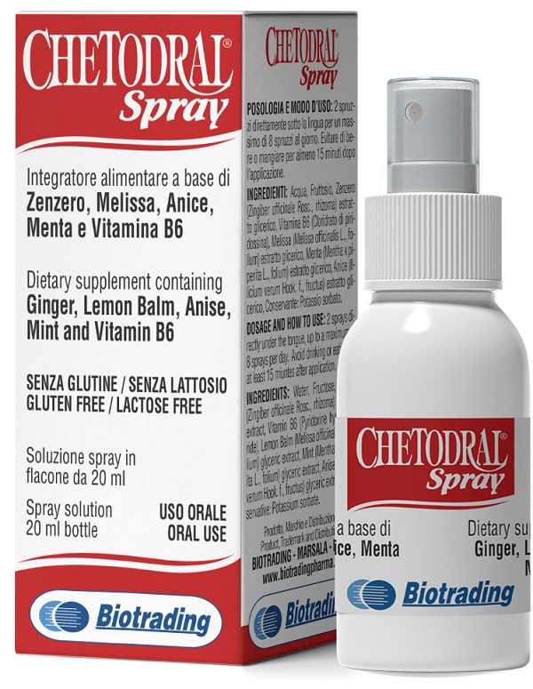 CHETODRAL SPRAY 20 ML - maxifarmacia.it