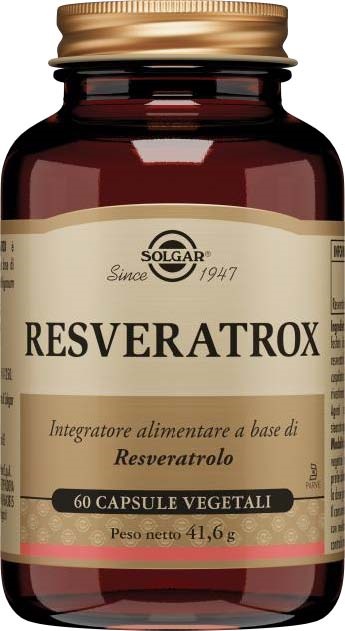 SOLGAR RESVERATROX 60 CAPSULE - maxifarmacia.it