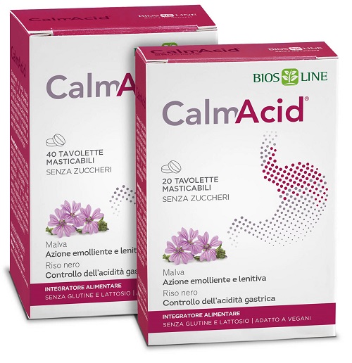 CALMACID 40 TAVOLETTE MASTICABILI - maxifarmacia.it