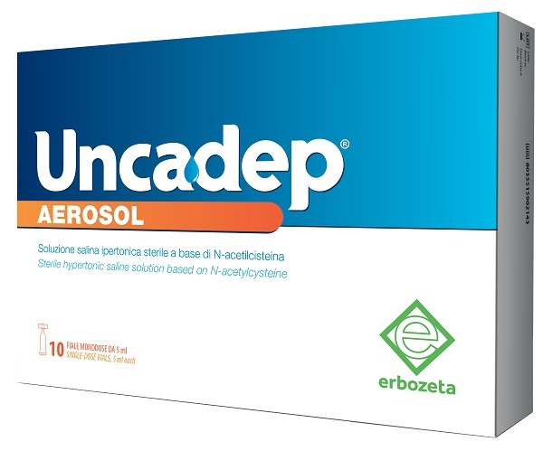 UNCADEP AEROSOL 10 FIALE MONODOSE DA 5 ML - maxifarmacia.it