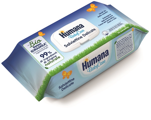 HUMANA BABY CARE SALVIETTE 72 PEZZI - maxifarmacia.it