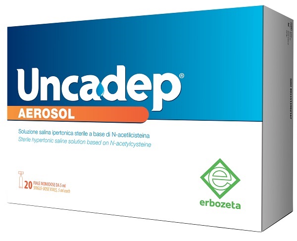UNCADEP AEROSOL 20 FIALE MONODOSE DA 5 ML - maxifarmacia.it
