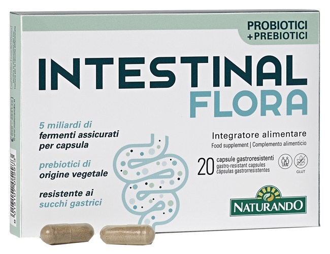 INTESTINAL FLORA 20 CAPSULE - maxifarmacia.it