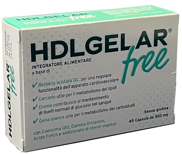 HDLGELAR FREE 45 CAPSULE DA 550 MG - maxifarmacia.it