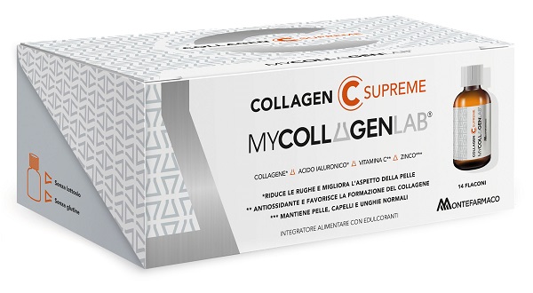 MYCOLLAGENLAB COLLAGEN C SUPREME 14 FLACONCINI DA 30 ML - maxifarmacia.it