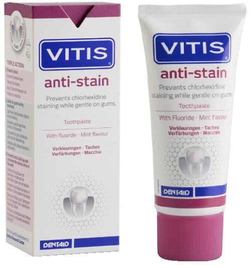 VITIS ANTISTAIN DENTIFRICIO 50 ML - maxifarmacia.it