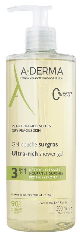 LES INDISPENSABLES GEL DOCCIA SURGRAS 500 ML - maxifarmacia.it