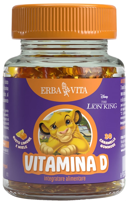DISNEY VITAMINA D 30 GOMMOSE - maxifarmacia.it