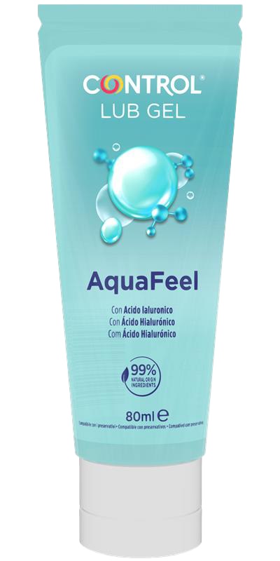 CONTROL AQUAFEEL LUBRIFICANTE 80 ML - maxifarmacia.it