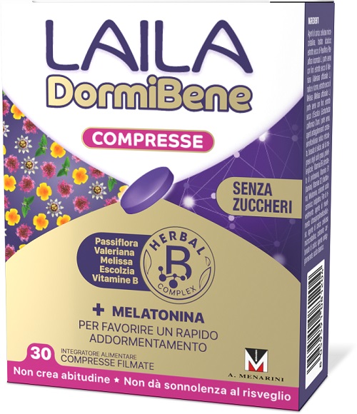 LAILA DORMIBENE 30 COMPRESSE - maxifarmacia.it