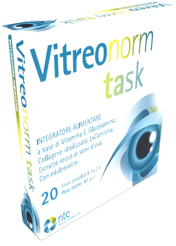 VITREONORM TASK 20 STICK OROSOLUBILI 2 G - maxifarmacia.it