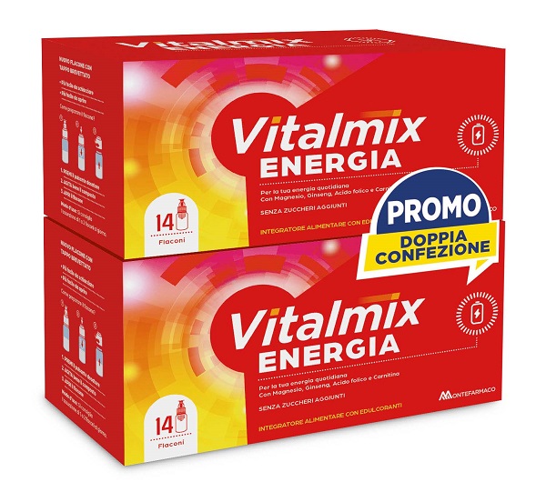 VITALMIX ENERGIA 14 FLACONCINI BIPACK - maxifarmacia.it