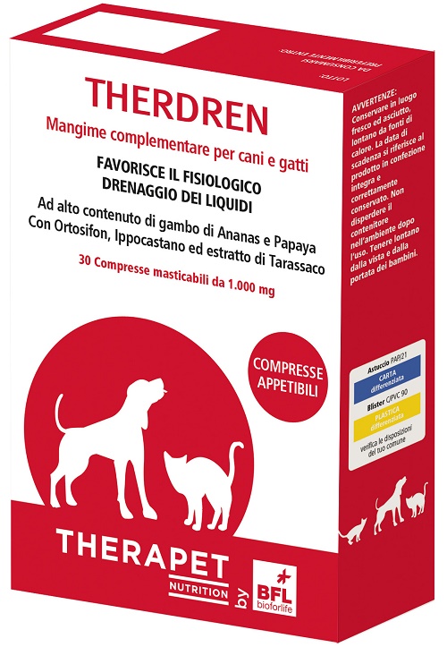 THERDREN THERAPET 30 COMPRESSE - maxifarmacia.it