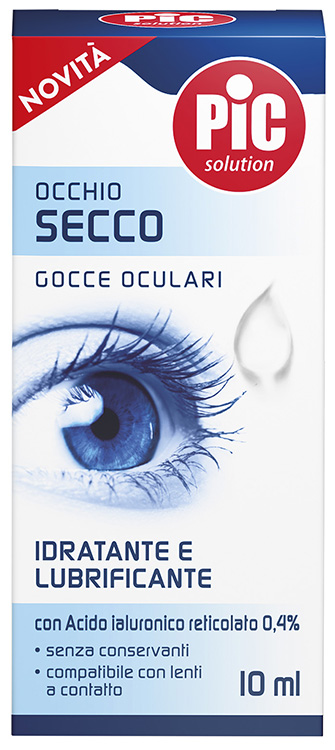 PIC GOCCE OCULARI OCCHIO SECCO 10 ML - maxifarmacia.it
