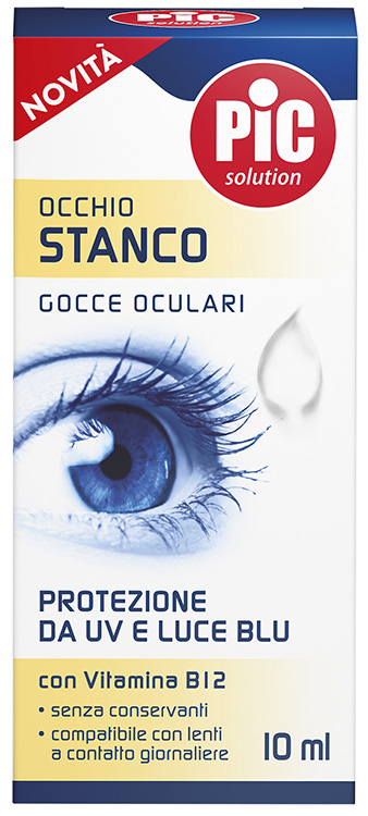PIC GOCCE OCULARI OCCHIO STANCO 10 ML - maxifarmacia.it