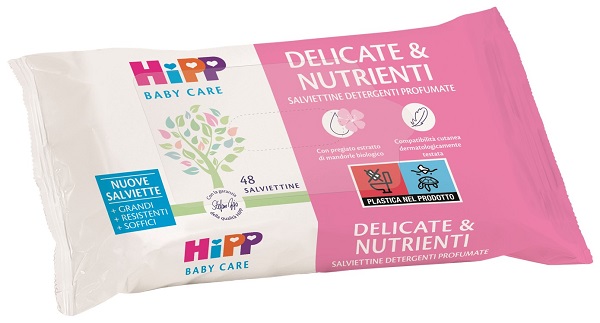 HIPP SALVIETTINE DELICATE & NUTRIENTI 48 PEZZI - maxifarmacia.it