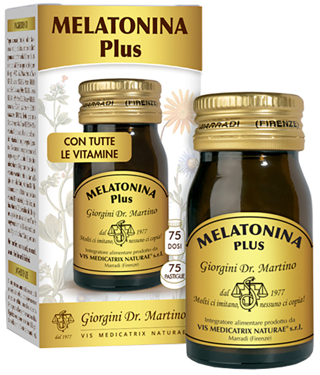 MELATONINA PLUS 75 PASTIGLIE NUOVA FORMULAZIONE - maxifarmacia.it