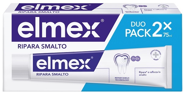ELMEX RIPARA SMALTO 2 PEZZI 75 ML - maxifarmacia.it