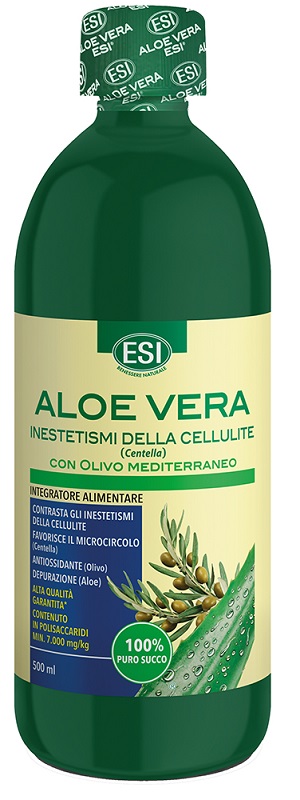 ESI ALOE VERA SUCCO CON OLIVO CELLULITE 500 ML - maxifarmacia.it