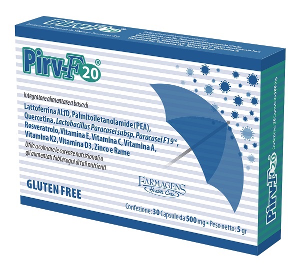 PIRV F20 30 CAPSULE 500 MG - maxifarmacia.it