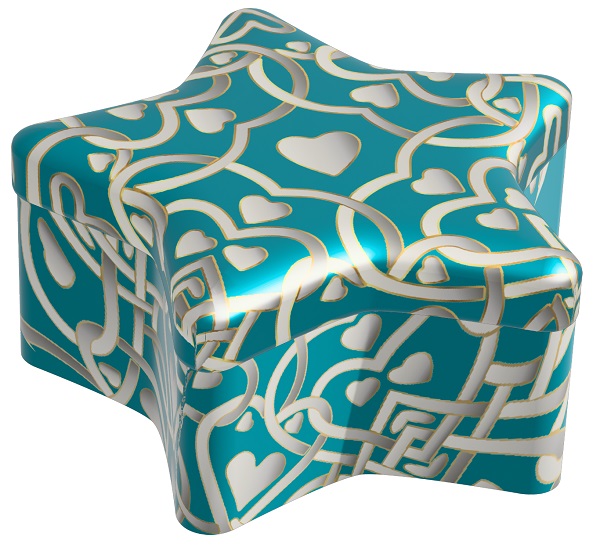 COLORS CANDELA STELLA TURCHESE/ARGENTO 95 G - maxifarmacia.it