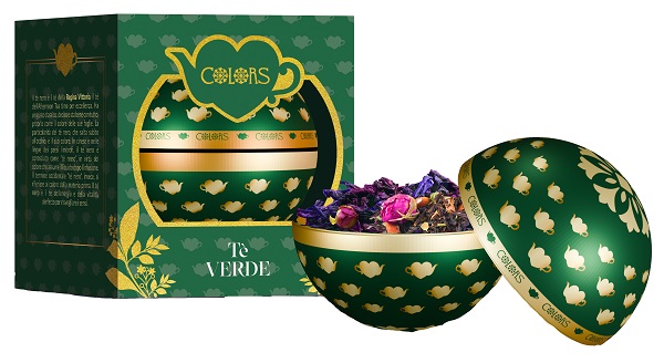 COLORS PALLINA NATALE CON TE' VERDE 5 FILTRI  - maxifarmacia.it