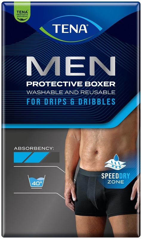 TENA MEN PROTECTIVE BOXER ASSORBENTE LAVABILE EXTRALARGE 1 PEZZO - maxifarmacia.it