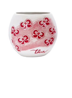 THUN PORTA SPAZZOLINO FIOCCHI ROSSI - maxifarmacia.it