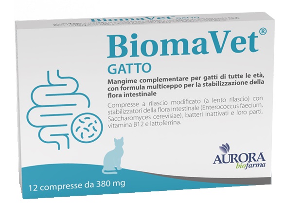 BIOMAVET GATTO 380MG 12 COMPRESSE - maxifarmacia.it