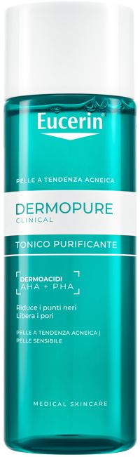 EUCERIN DERMOPURE CLINICAL TONICO PURIFICANTE 200 ML - maxifarmacia.it