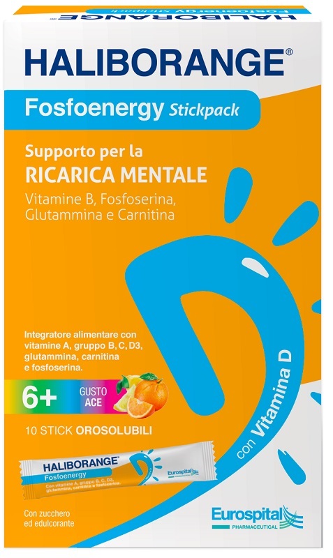 HALIBORANGE FOSFOENERGY 10 STICK OROSOLUBILI 15,2 G - maxifarmacia.it