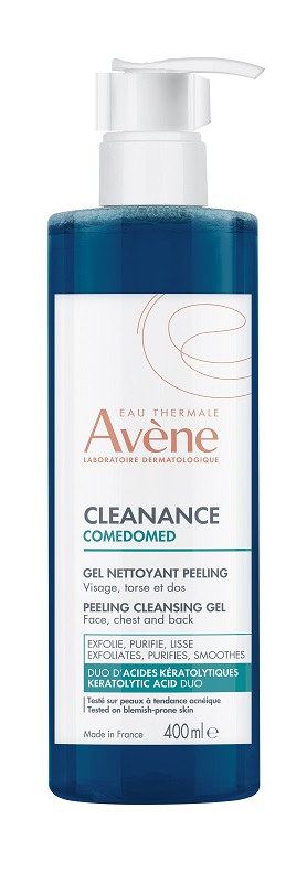 AVENE CLEANANCE COMED GEL DETERGENTE PEELING 400 ML - maxifarmacia.it