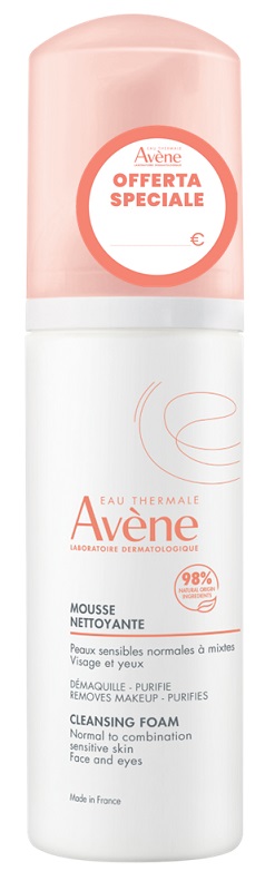 AVENE MOUSSE DETERGENTE TAGLIO PREZZO 150 ML - maxifarmacia.it